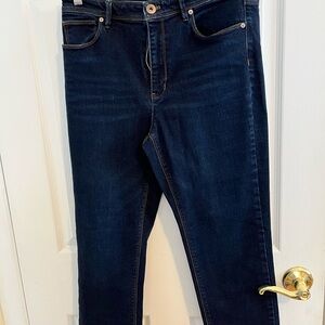 J. Jill Dark Blue High Rise Women's Jeans